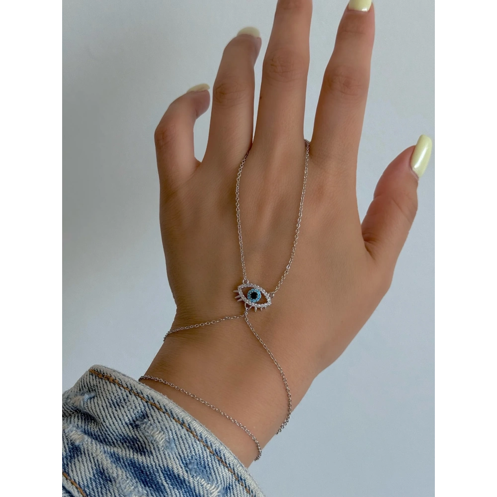 Çelik Silver Göz Detay Şahmeran