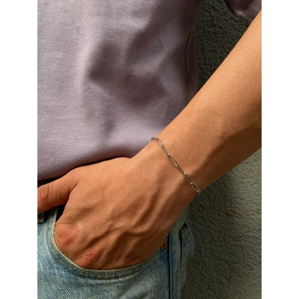 Çelik Silver Putin Bileklik