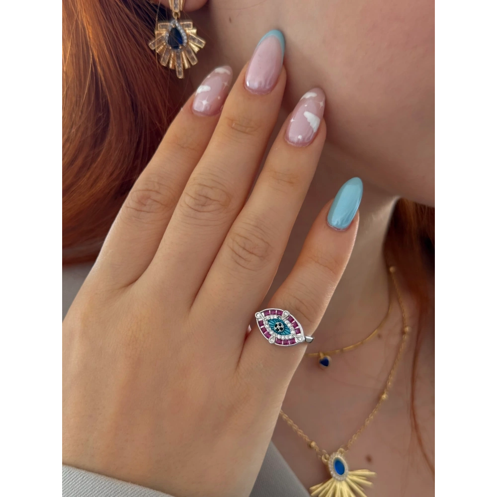 Çelik Silver Serçe Parmak Yüzük