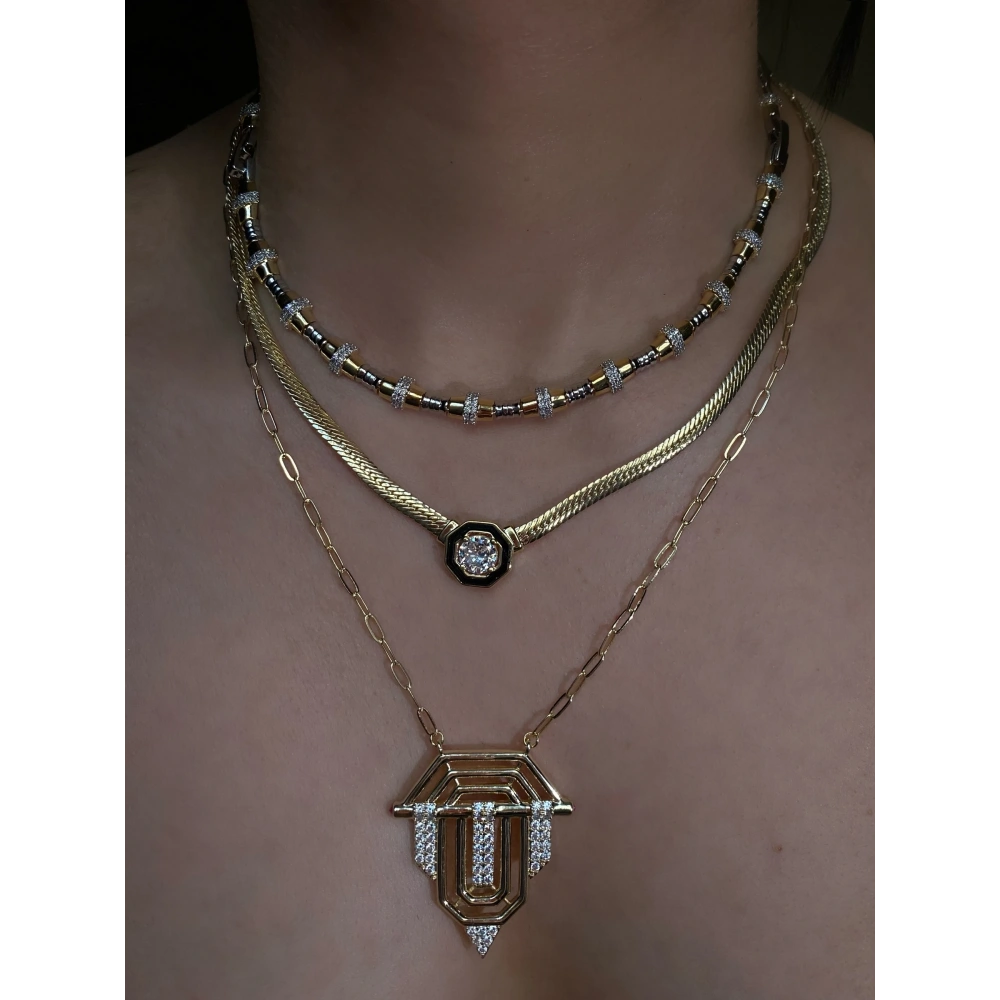 Çelik Şövalye Kolye