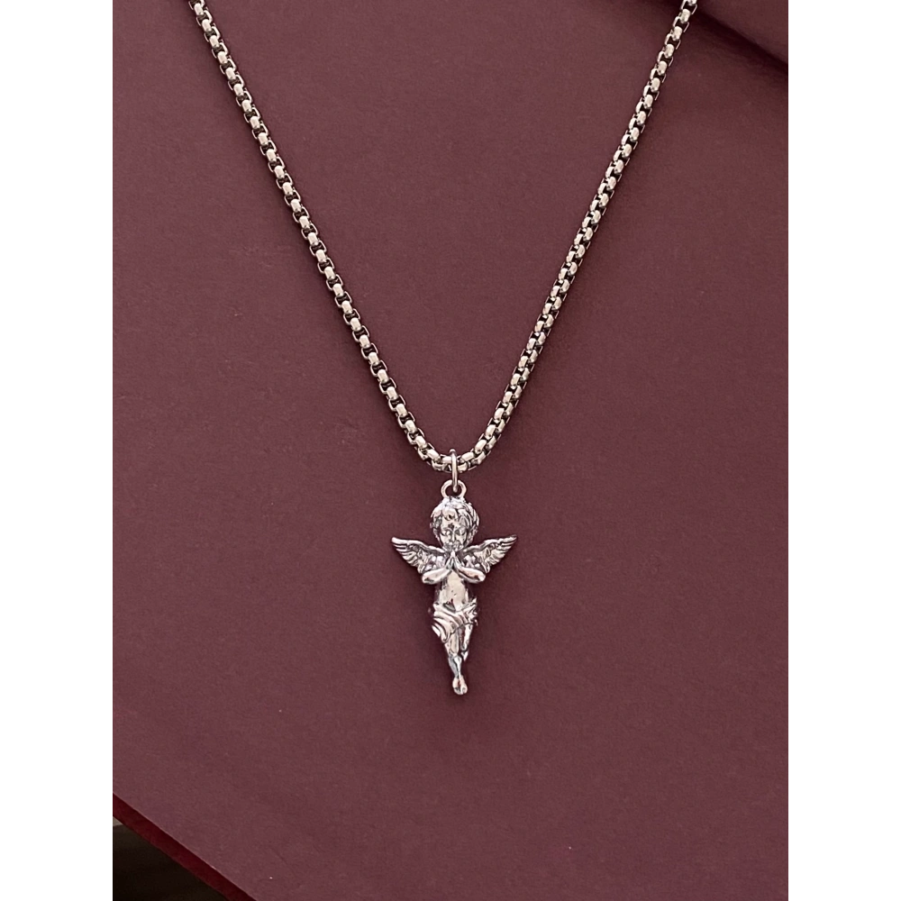 Çelik Tasarım Melek Kolye
