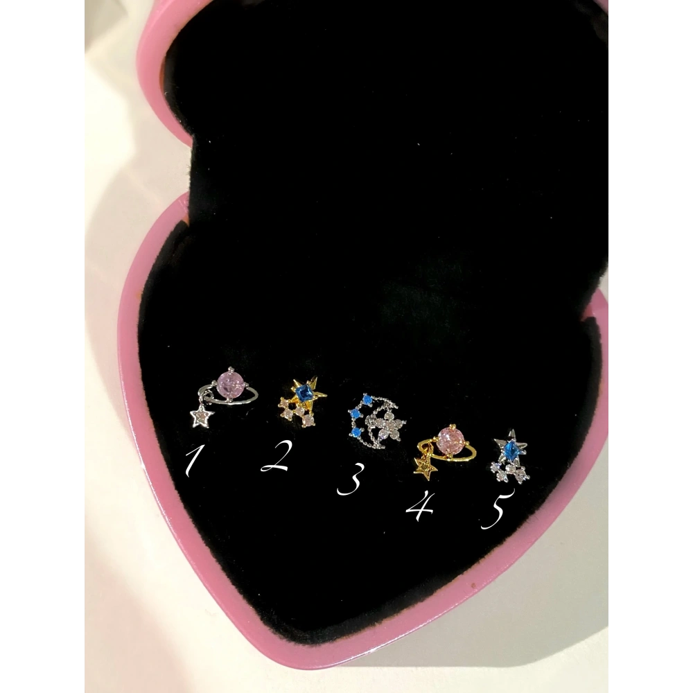 Cerrahi Çelik Gökyüzü Detay Piercing