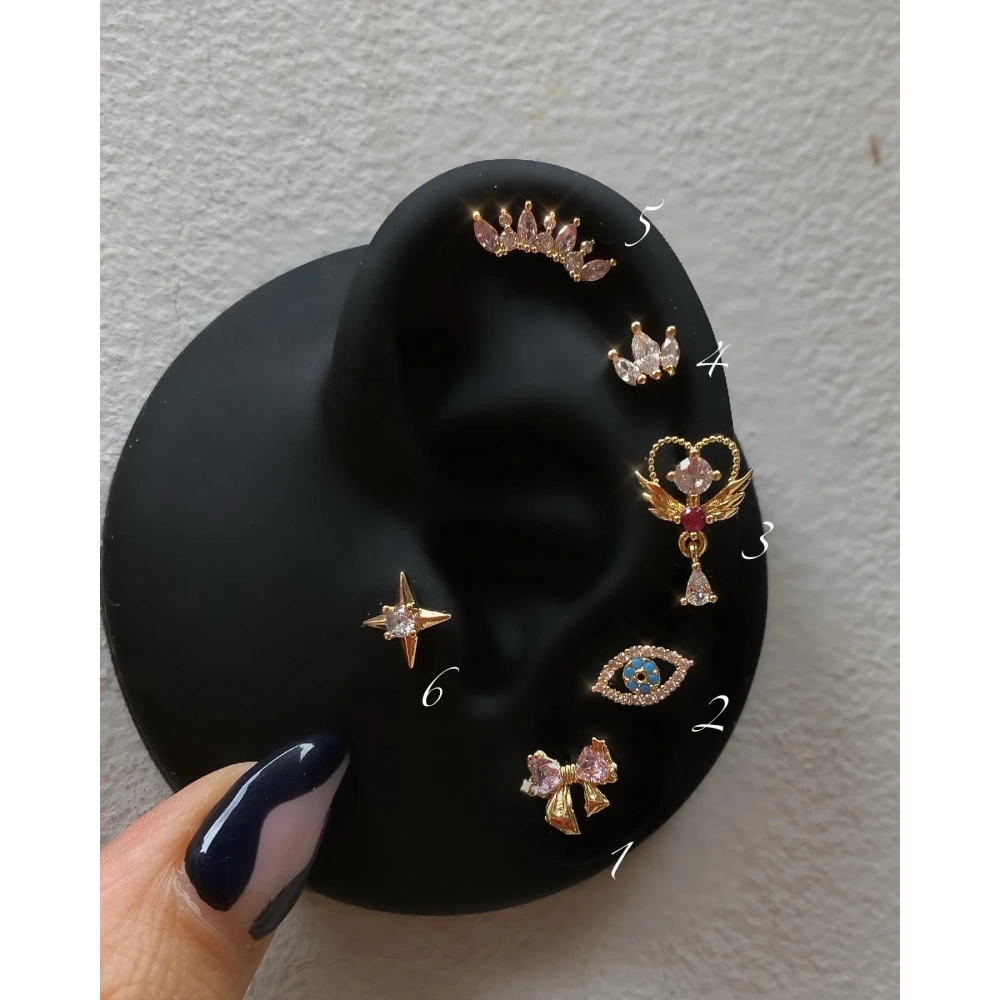 Cerrahi Çelik Gold Minimal Piercingler