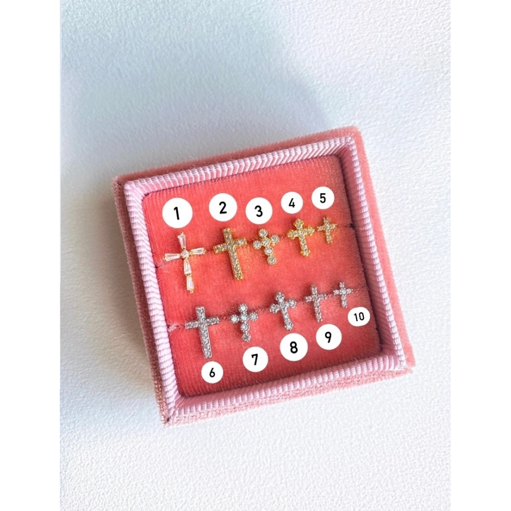 Cerrahi Çelik Haç Tragus&Piercing