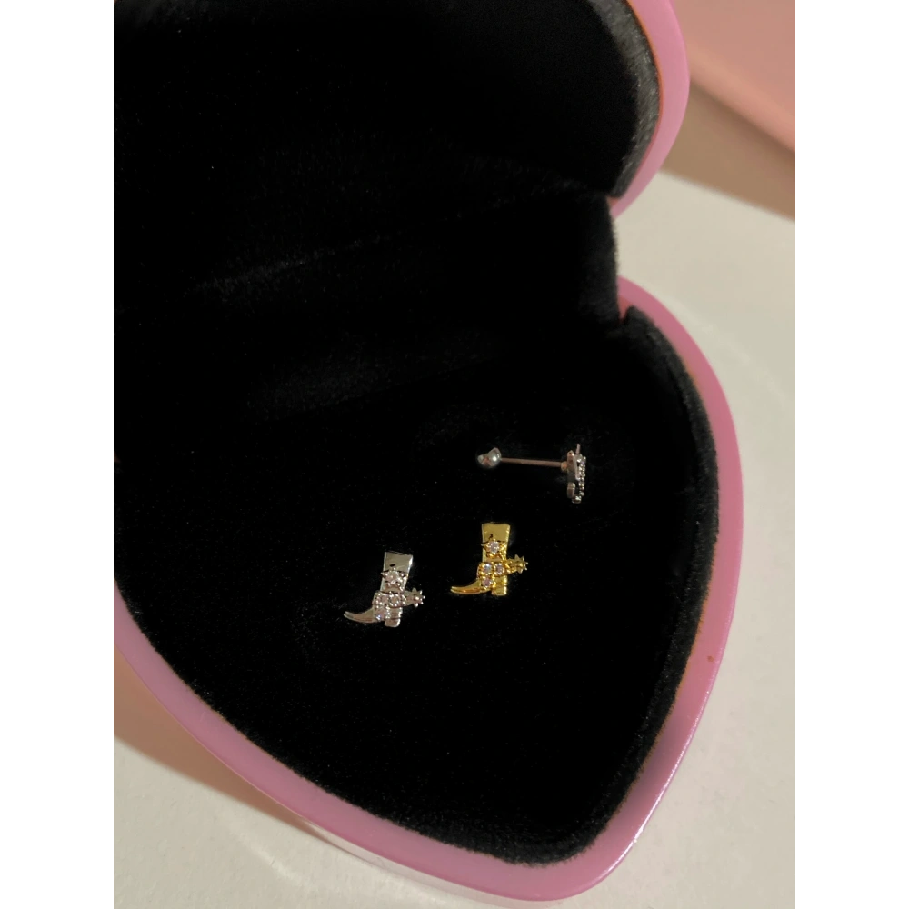 Cerrahi Çelik Kovboy Çizmesi Piercing