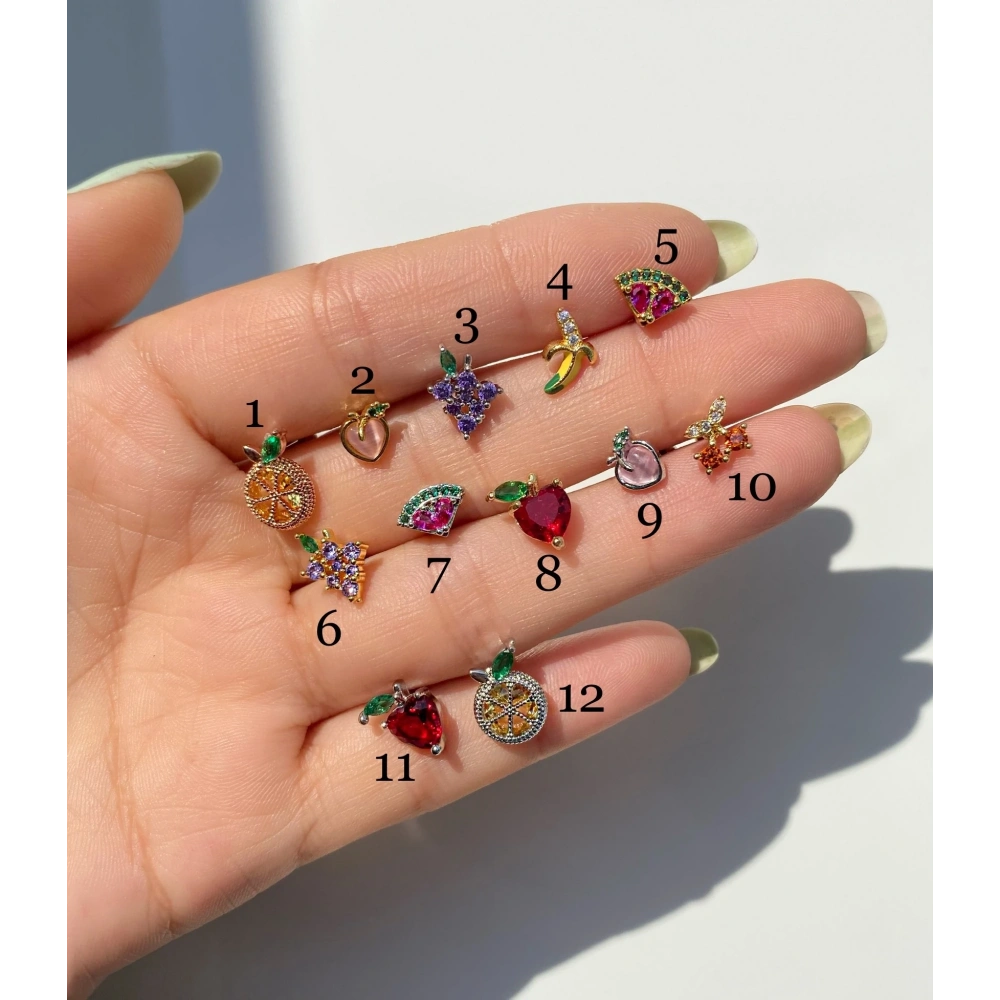 Cerrahi Çelik Meyveli Tragus & Piercing