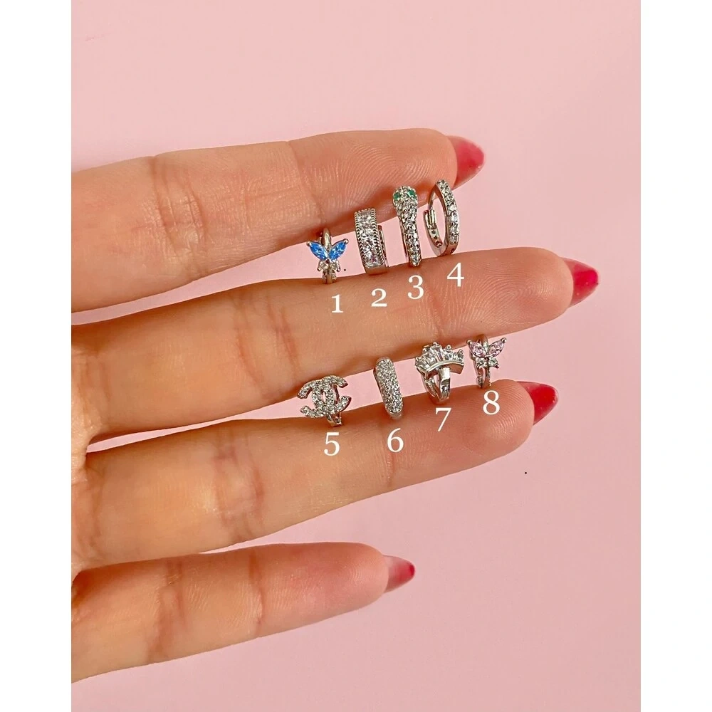 Cerrahi Çelik Silver Halka Piercing