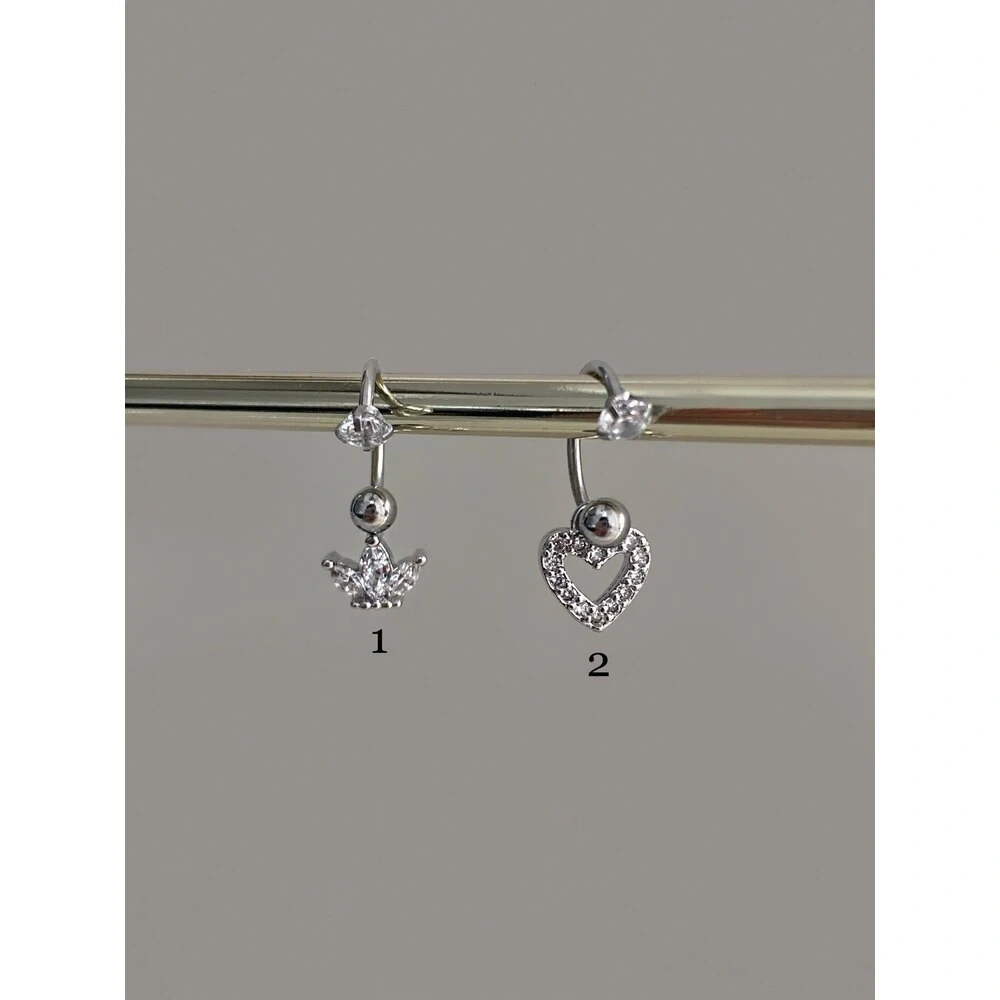 Cerrahi çelik Silver Rook Piercing Helix