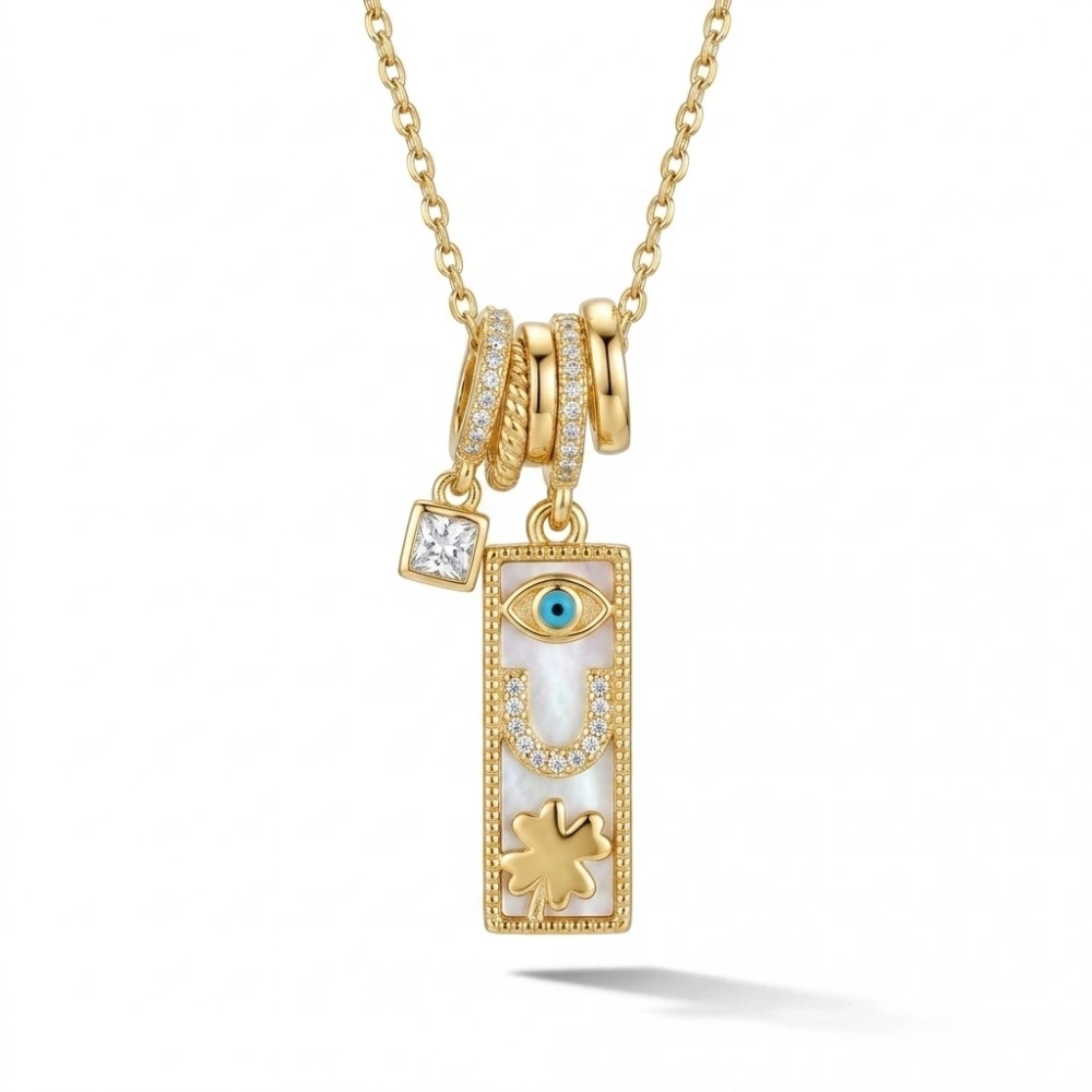Gold Şans Kolye