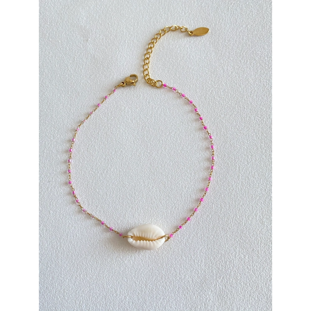 Deniz Kabuklu Çelik Halhal