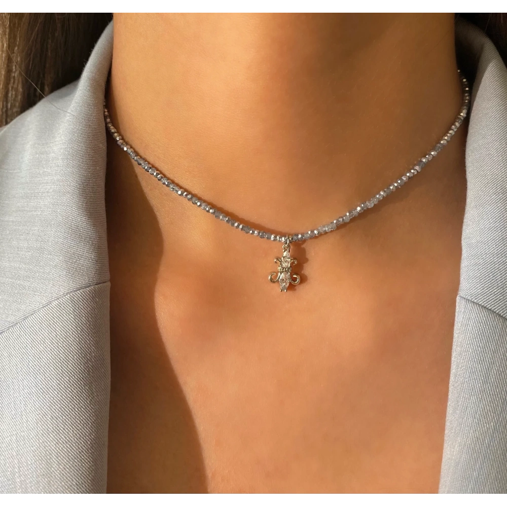 Fransız Zambaklı Choker