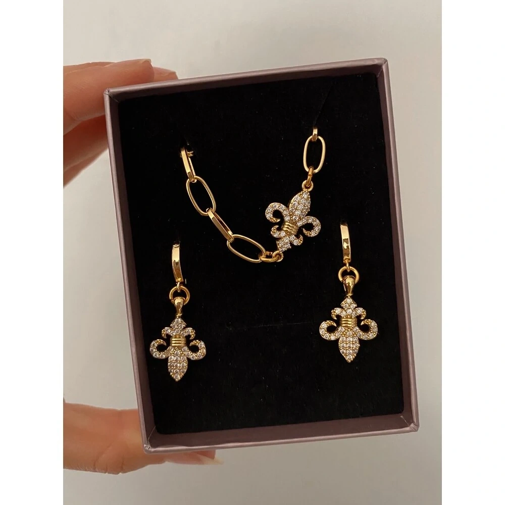 Fransız Zambaklı Set