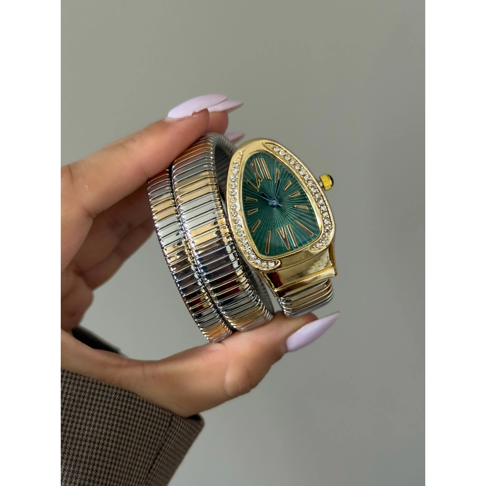 Gold Yılan Kol Saati