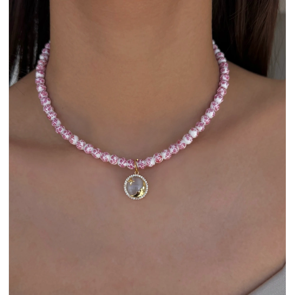 Hilal Detay Tasarım Kolye