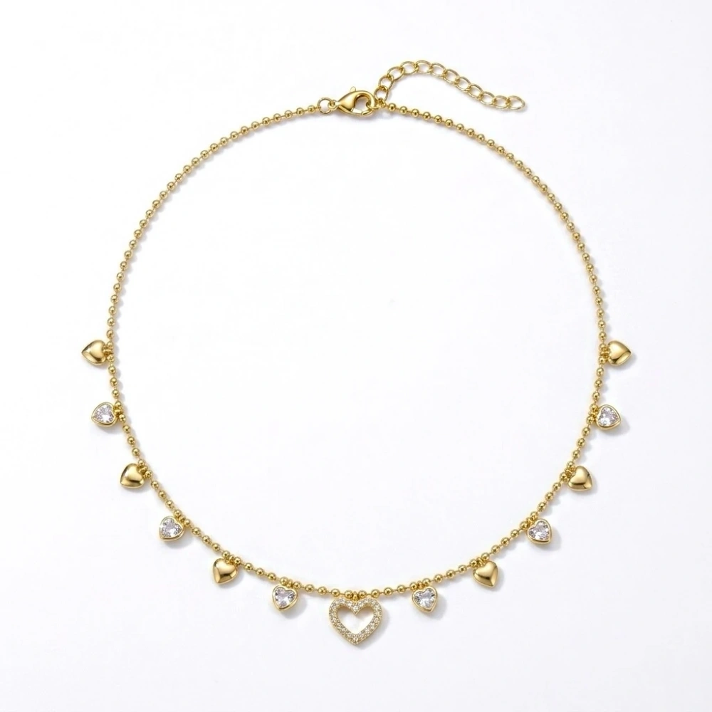 Kalpli Charmlı Kolye