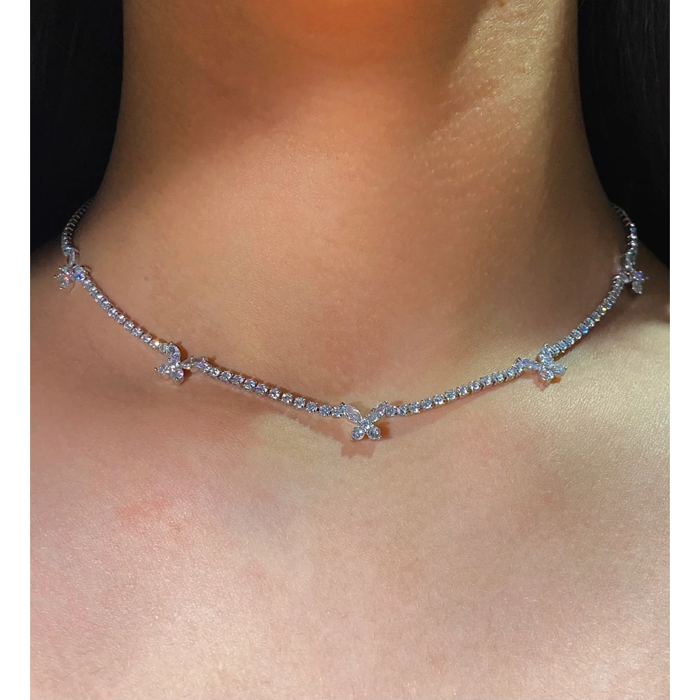 Kelebekli Suyolu Choker