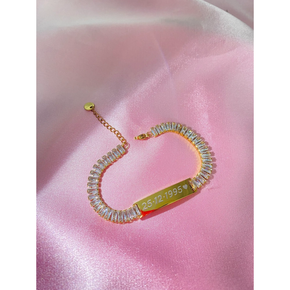 Kişiselleştirebilir Çelik Bileklik