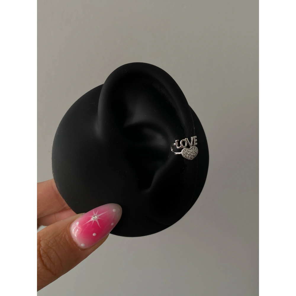 Love Yazılı Earcuff