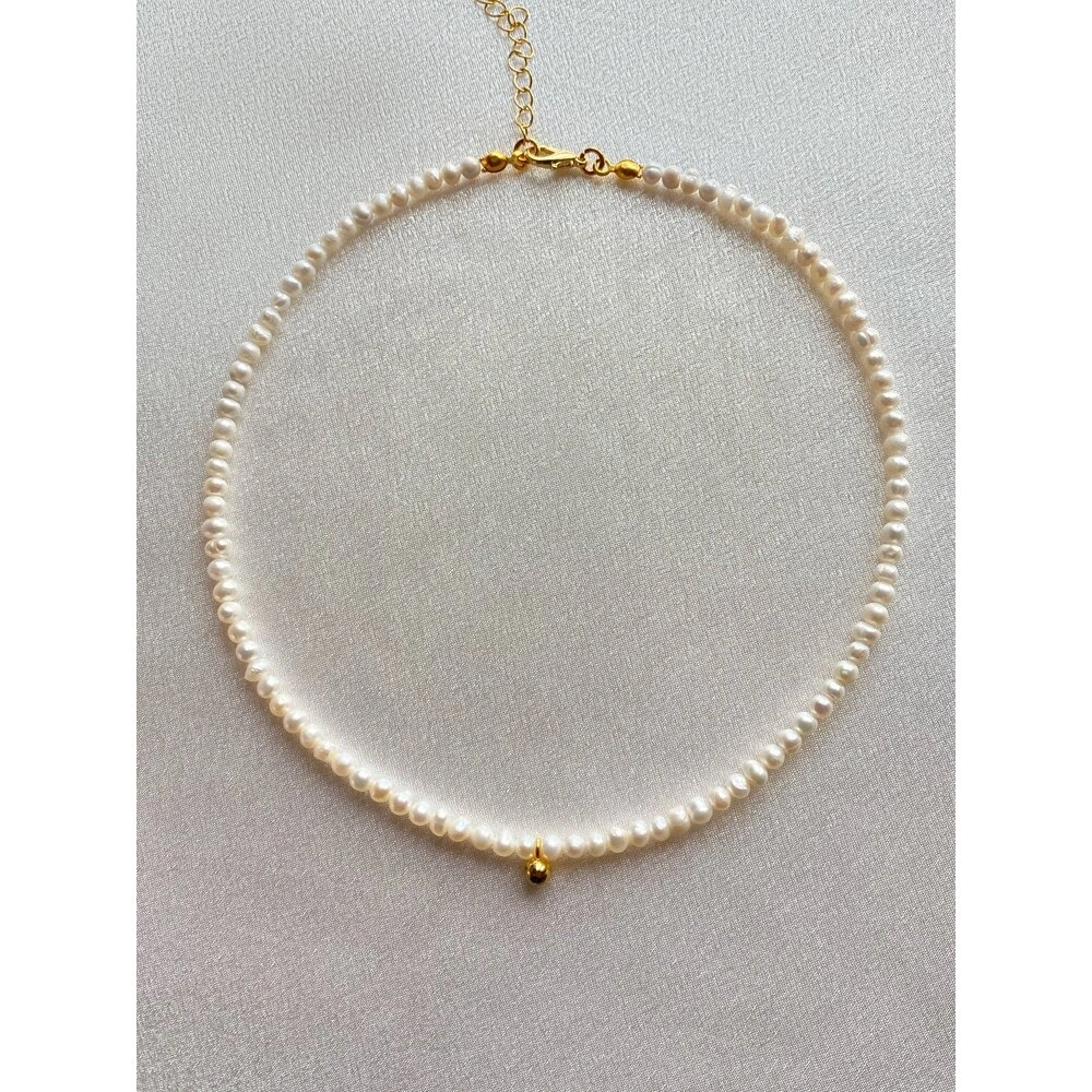 Minimal İnci Choker