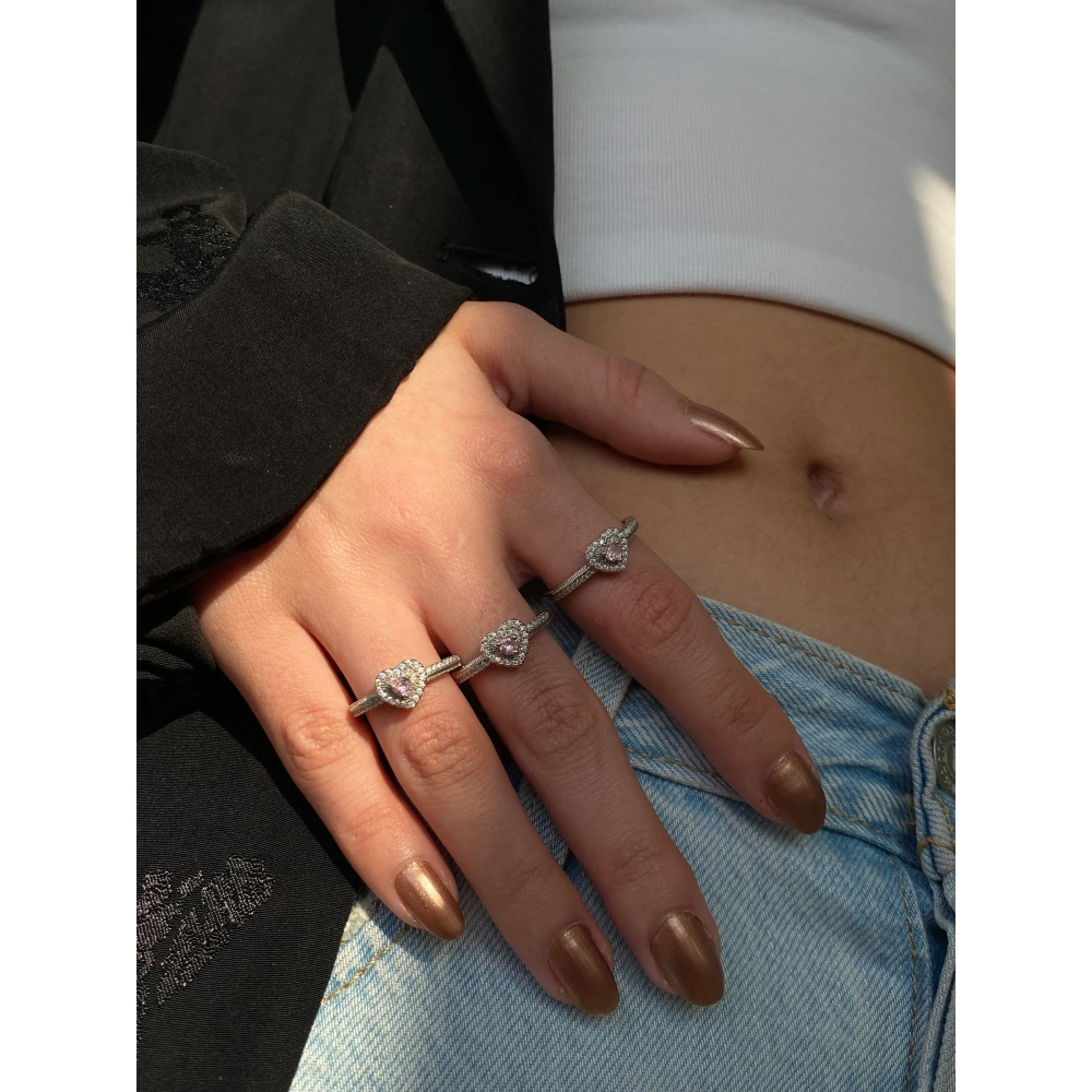 Minimal Kalp Yüzük