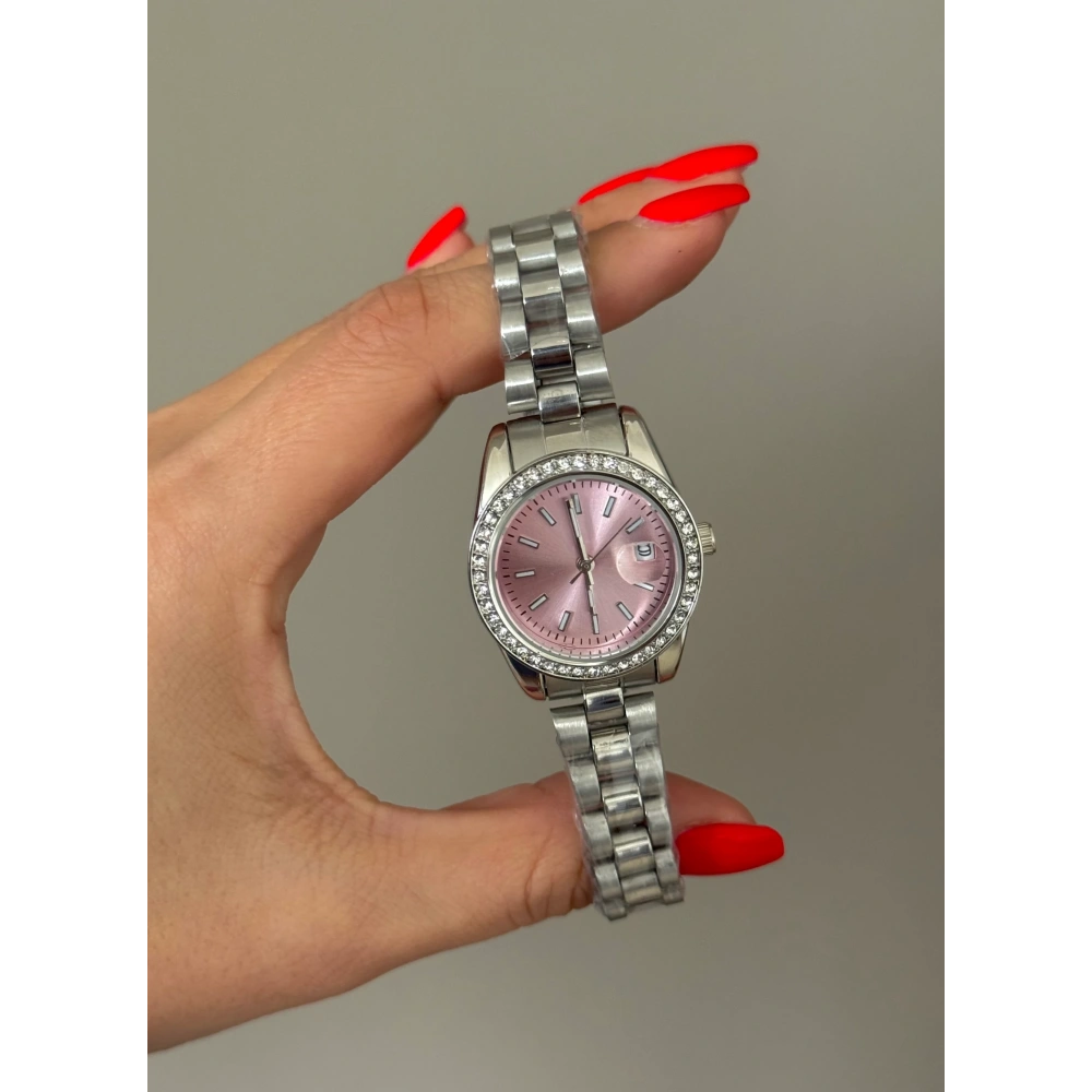 Pembe Kadranlı Saat