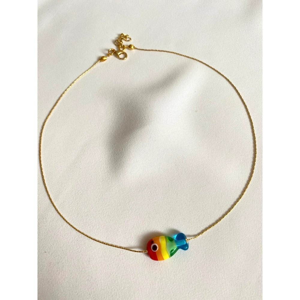 Renkli Balık Kolye