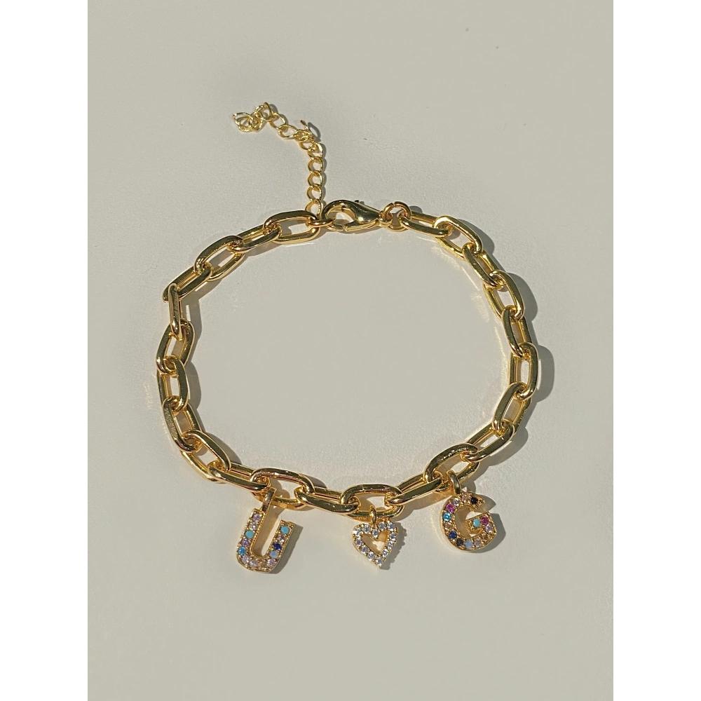 Renkli Harf Bileklik