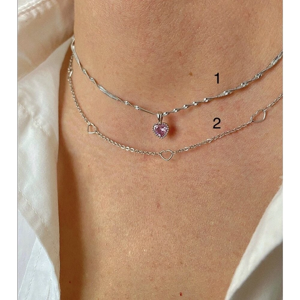 Silver Çelik Kolyeler