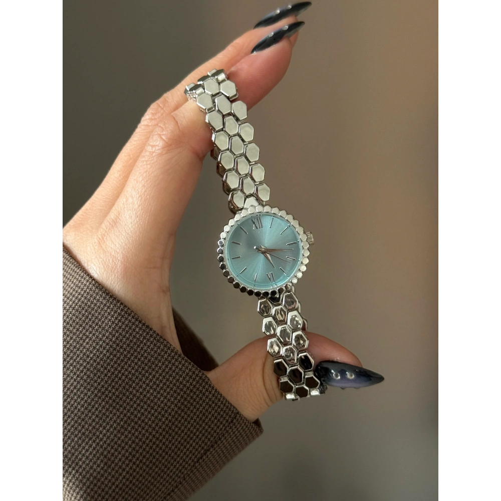 Silver Mavi Kol Saati