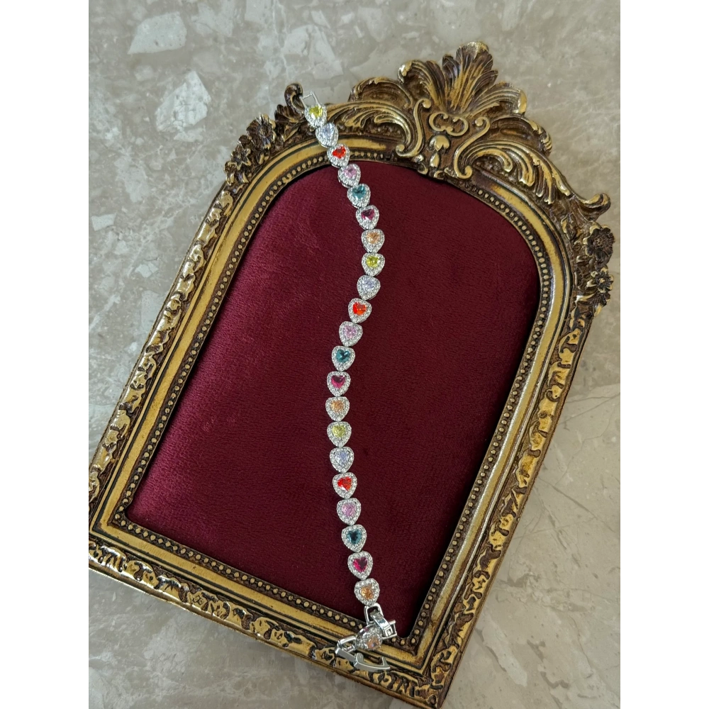 Silver Renkli Suyolu Bileklik