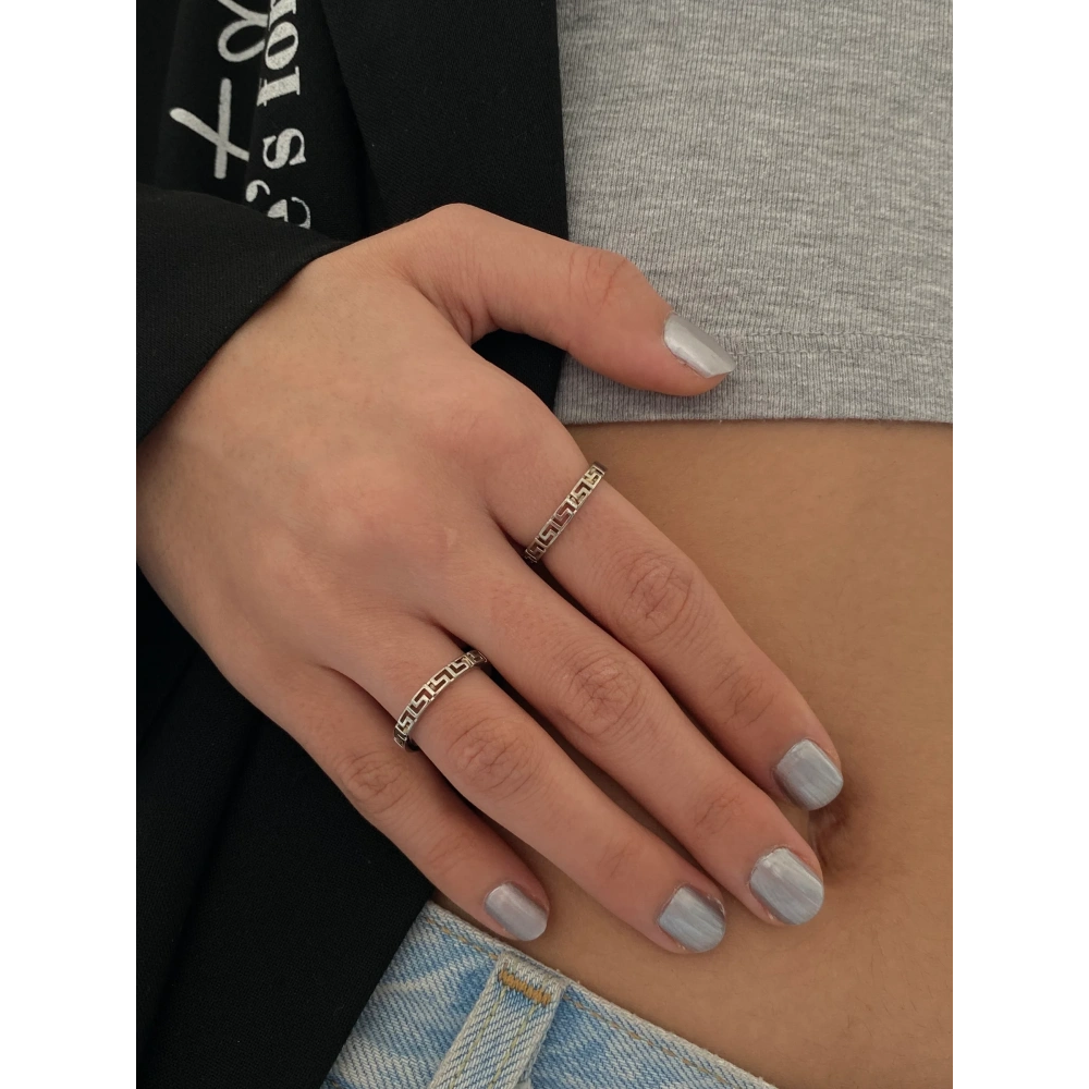 Silver Shangle Yüzük