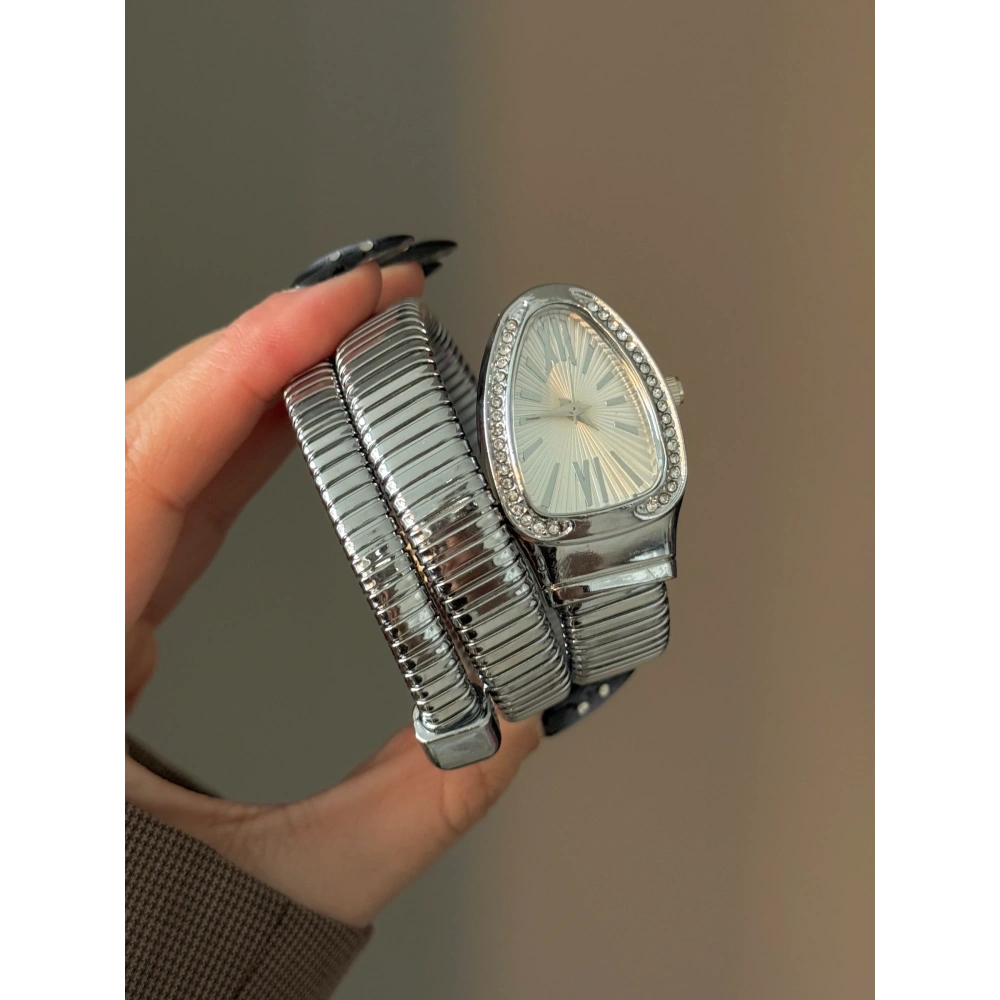 Silver Yılan Kol Saati