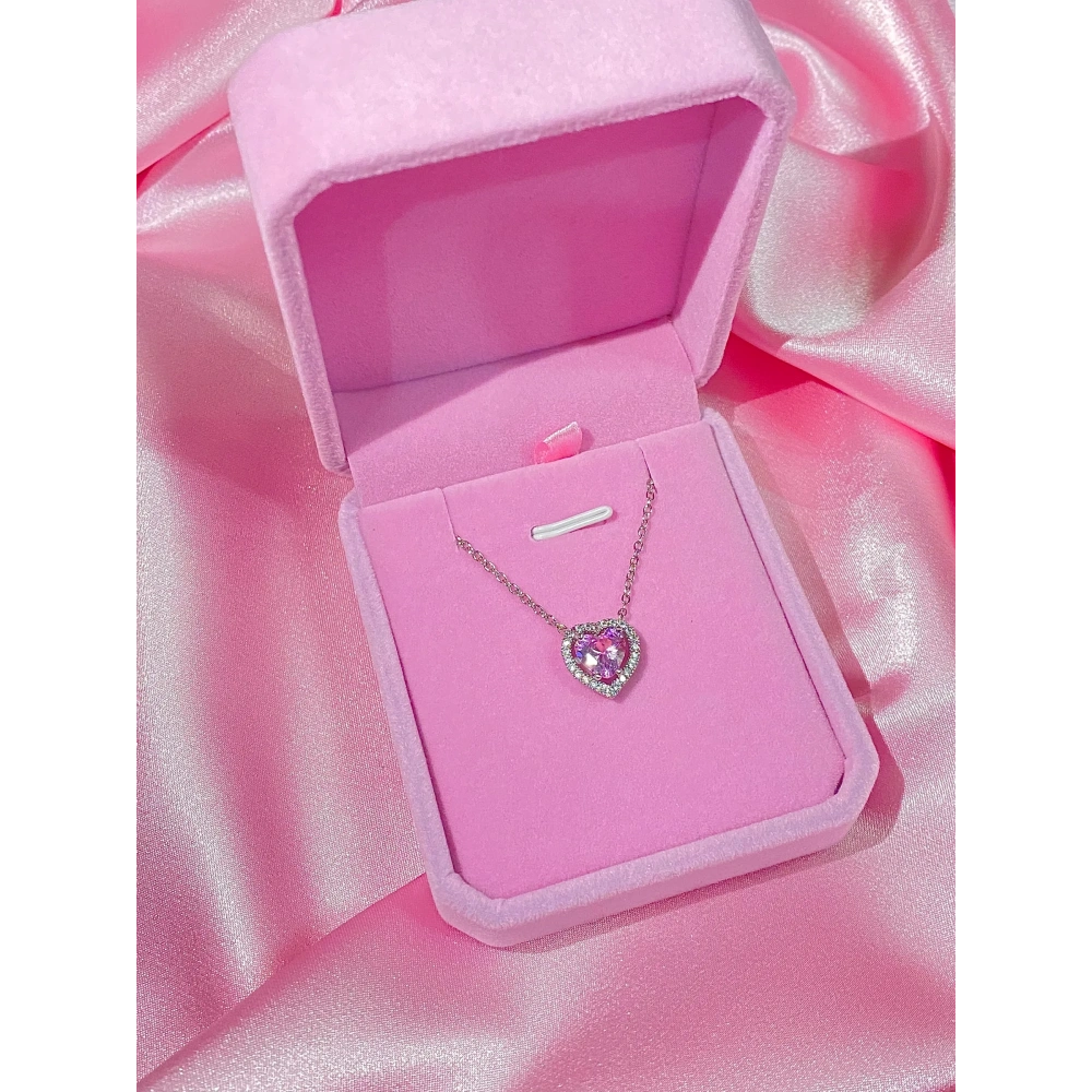 Swarovki Kalp Kolye