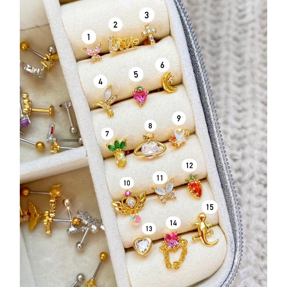 Tragus & Piercing & Helix