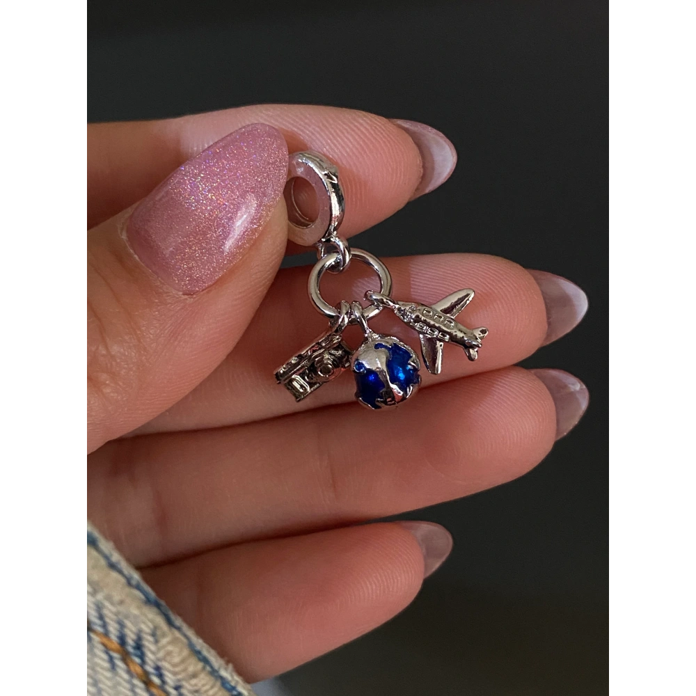 Uçak Detaylı Travel Charm