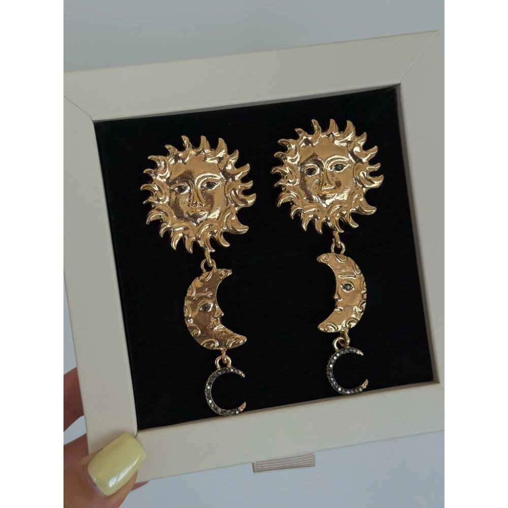 Vintage Tasarım Küpe