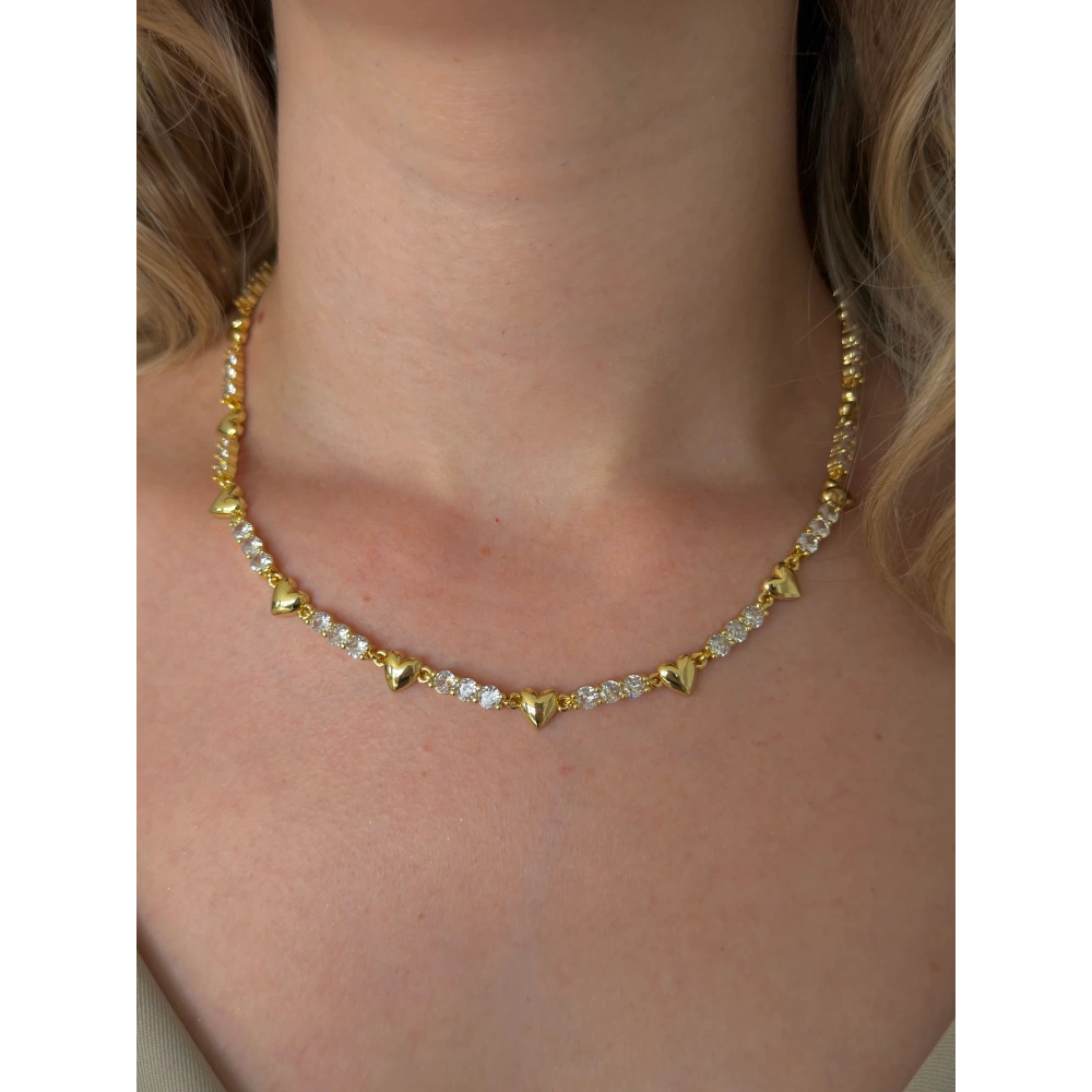 Vip Kalpli Su Yolu Kolye