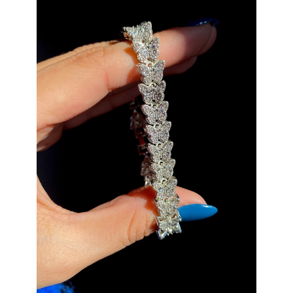 Vip Kelebek Detaylı Bileklik