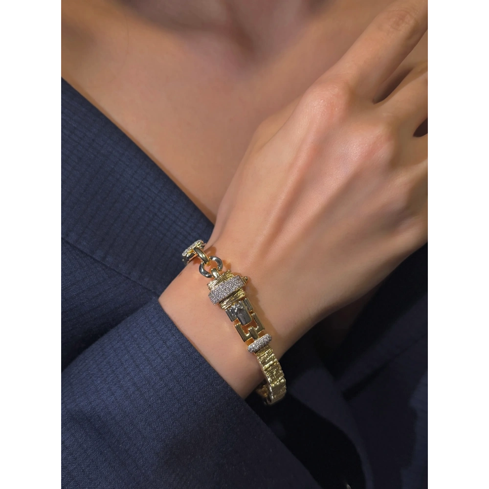 Vip Kilit Detay Bileklik