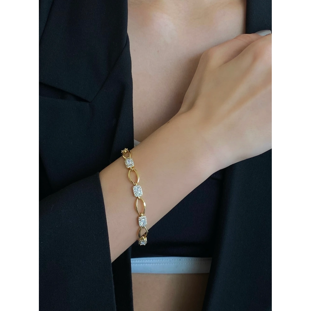 Xuping Baget Taşlı Bileklik