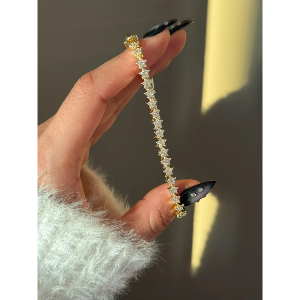 Xuping Taşlı Yıldız Bileklik