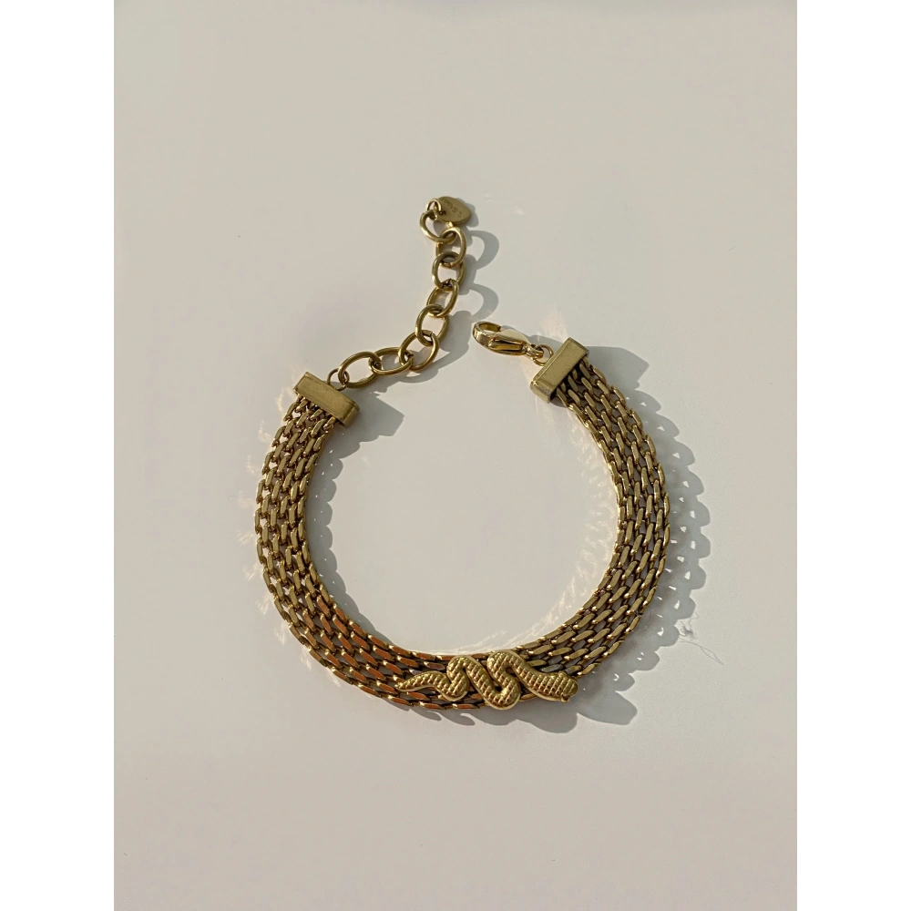 Yılan Detaylı Bileklik