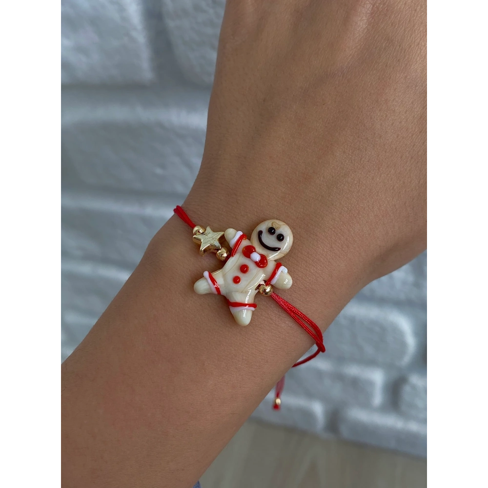 Yılbaşı Temalı Kurabiye Bileklik