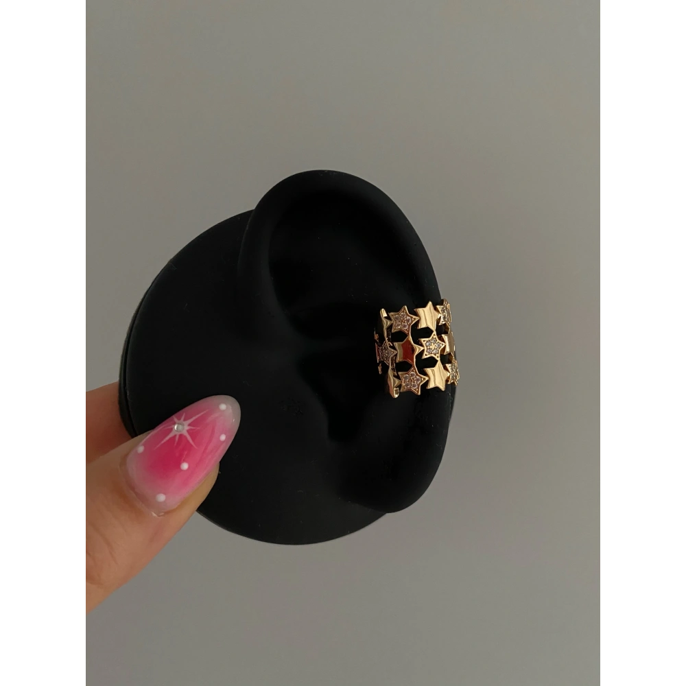 Yıldız Detaylı Earcuff