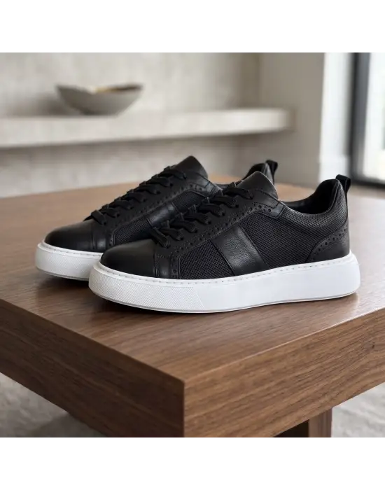 OCCI SHOES Günlük Erkek Sneaker - Siyah