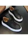 Erkek Deri Günlük Ayakkabı – Occi Shoes – Siyah – Comfort Taban