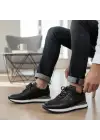 Hakiki Deri Siyah Erkek spor