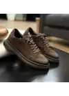 Occi Comfort Kahve Nubuk Sneaker