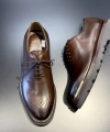 Kahverengi Hakiki Deri Klasik Erkek Ayakkabı – Eva Taban