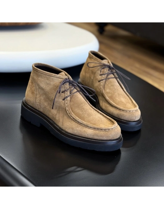 Taba Süet Premium Deri Eva Taban Chukka Bot